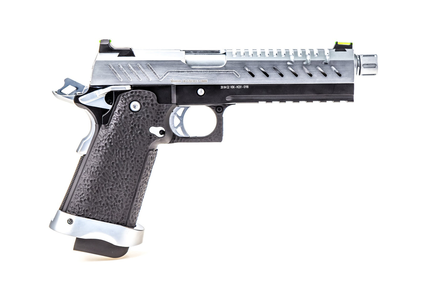 Hi-Capa 5.1 GBB Pistol (Silver|Black)