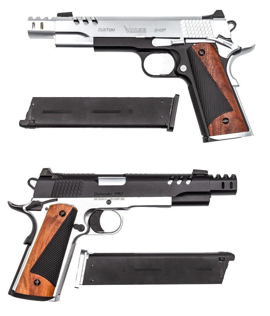 CS Defender Pro GBB Double Pack (Silver|Black)