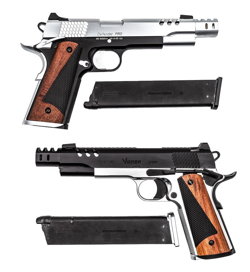 CS Defender Pro GBB Double Pack (Silver|Black)