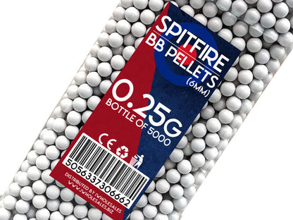 Spitfire BB Pellets (5000 Bottle - White)