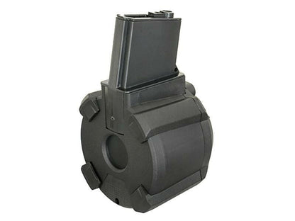 Battleaxe M4 Electric Drum 1200 Rounds Magazine (Electric Winding - Black)