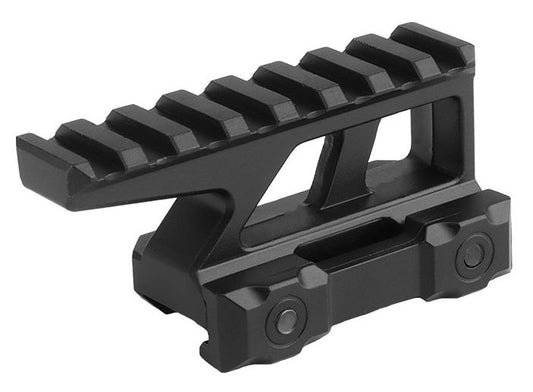 Big Foot Picatinny Riser Mount (E Style - Black)