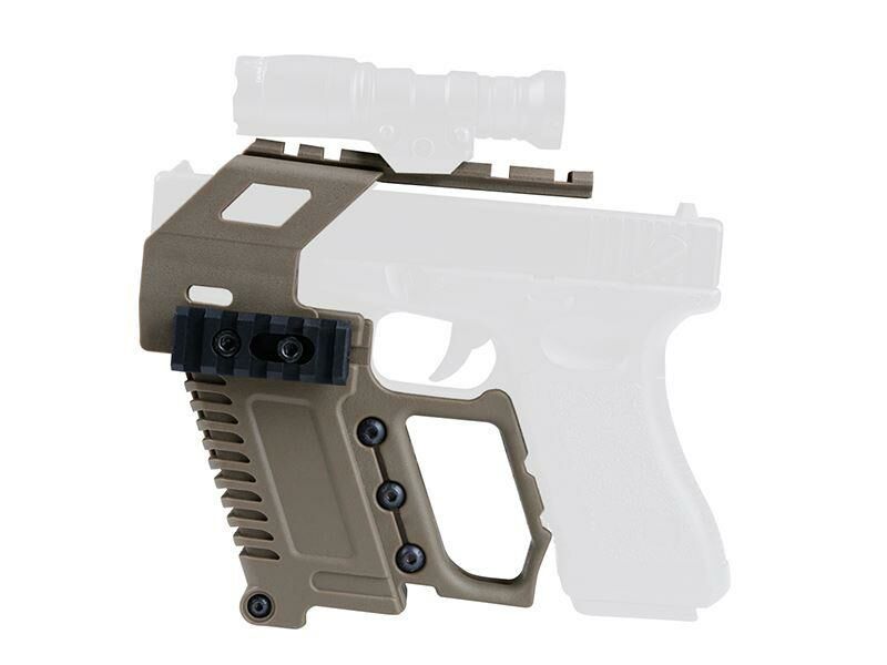 Big Foot Pistol Carbine Kit with Rail Base Loading for 17/18/19 Series (Black)