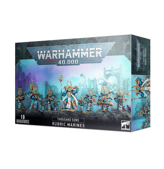 Warhammer40,000.Thousand Sons. Rubric Marines