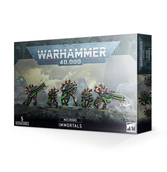 Warhammer 40,000. Necrons. Immortals