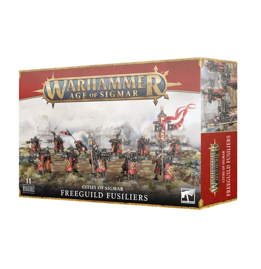 Warhammer. Age Of Sigmar.Cities Of Sigmar. Freeguild Fusiliers