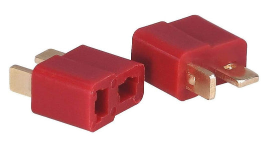 1  Pairs Deans T Plug Connectors Male and Female with Shrink Tubing