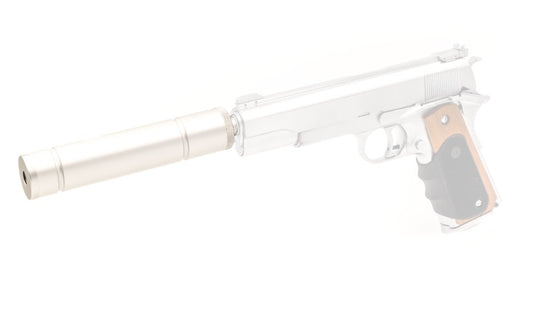 VX-9 Barrel Extension & Mock Suppressor (Silver)