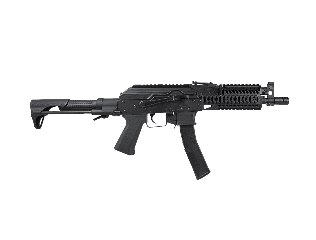 ZK PDW 9mm AEG Rifle (EBB) (Black)