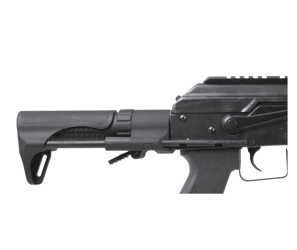 ZK PDW 9mm AEG Rifle (EBB) (Black)