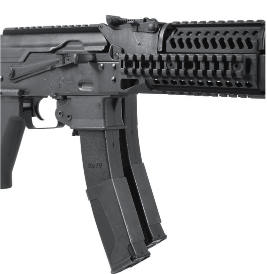 ZK PDW 9mm AEG Rifle (EBB) (Black)