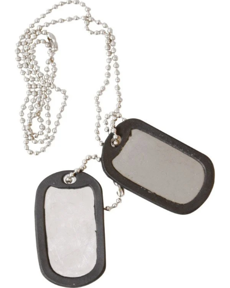 Dog Tags – Silver
