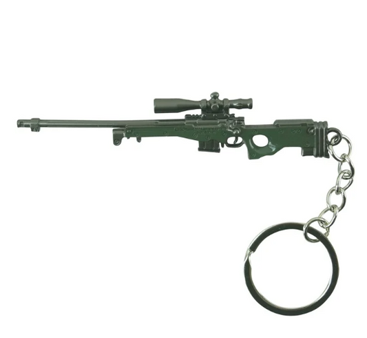 KOMK-001 – Olive Green Sniper Rifle Keyring