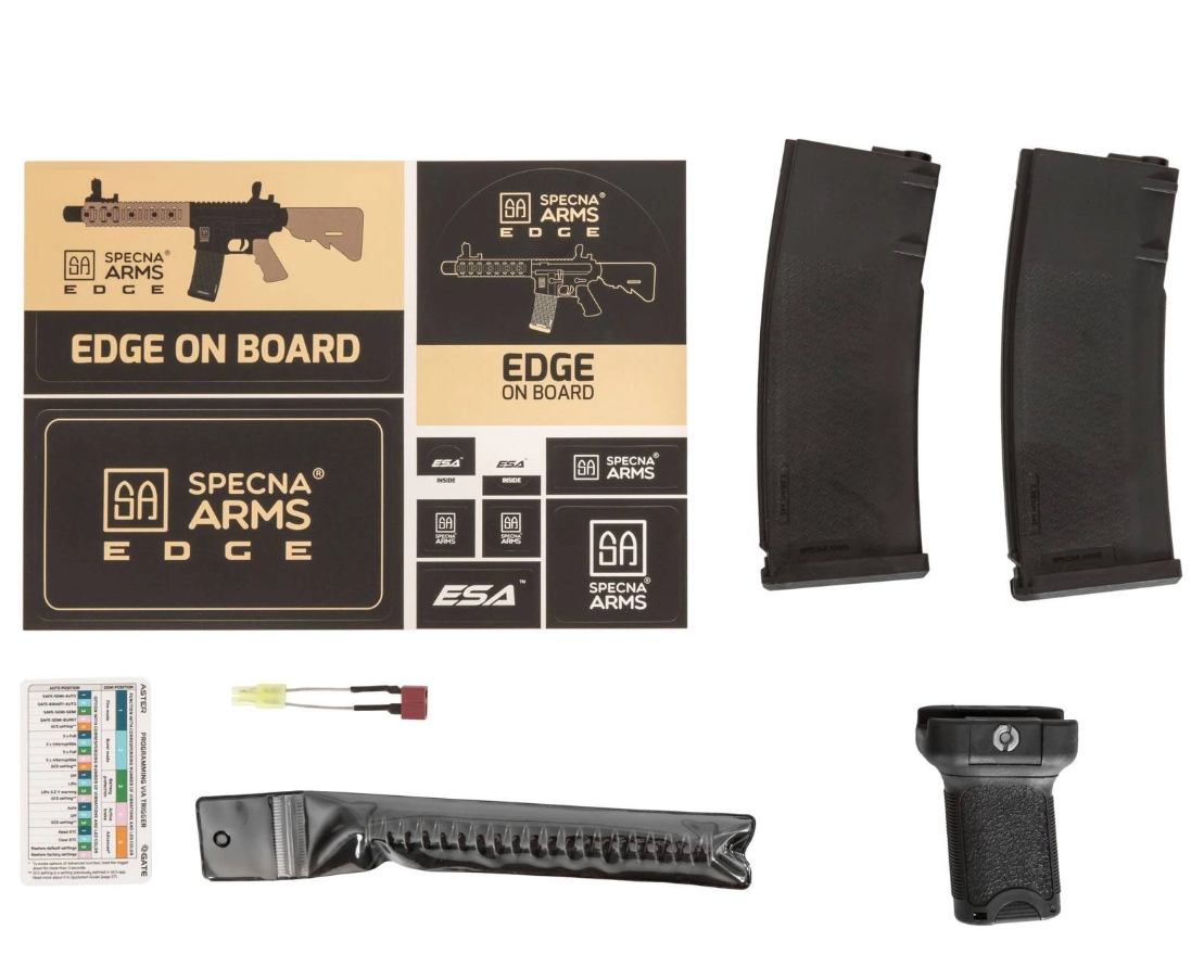 SA-E12 EDGE 2.0™GATE ASTER airsoft rifle - black