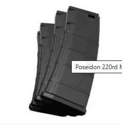 Poseidon X CSi 220 rnd mags 4 pac