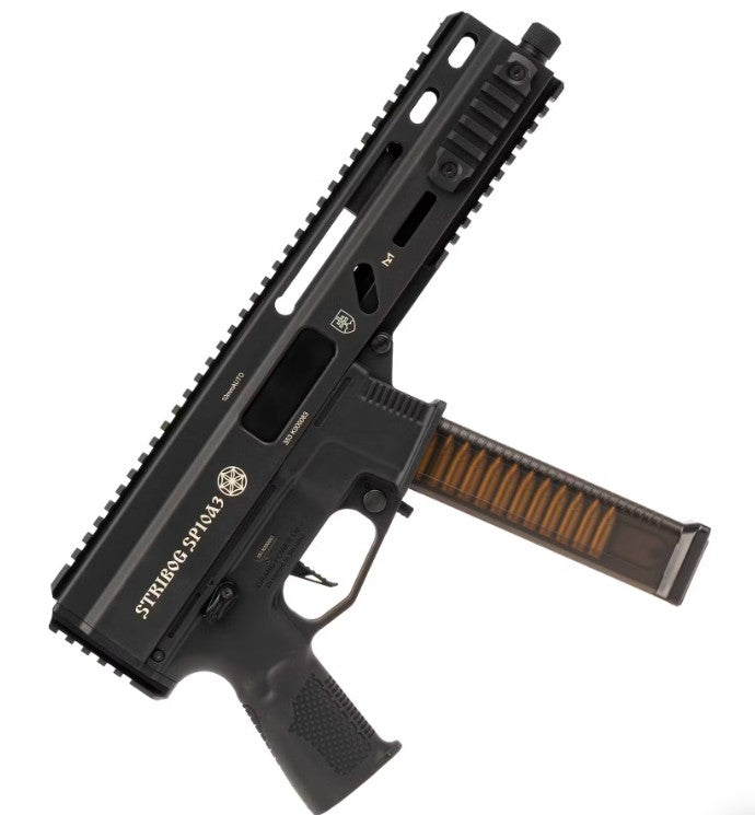 Delta Armory Grand Power STRIBOG™ SP10A3 AEG; Upgraded Version, Black