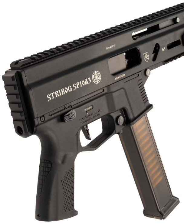 Delta Armory Grand Power STRIBOG™ SP10A3 AEG; Upgraded Version, Black
