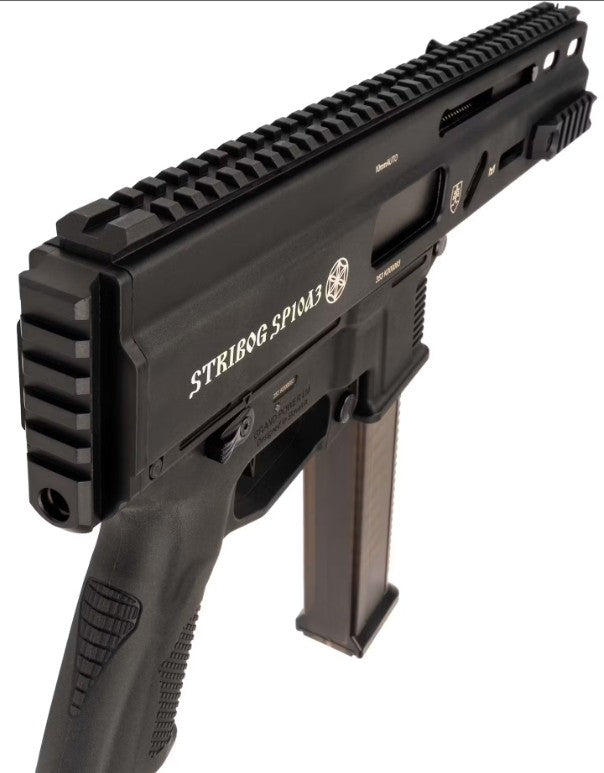Delta Armory Grand Power STRIBOG™ SP10A3 AEG; Upgraded Version, Black