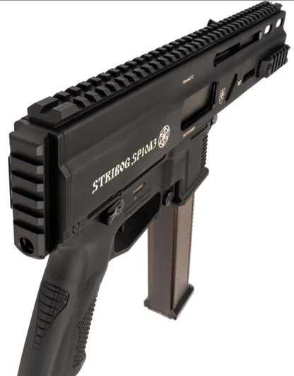 Delta Armory Grand Power STRIBOG™ SP10A3 AEG; Upgraded Version, Black