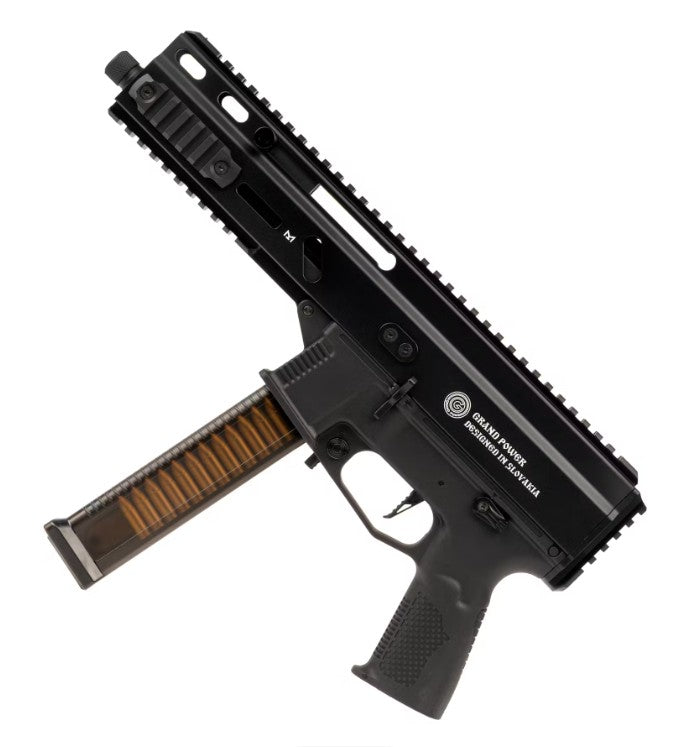 Delta Armory Grand Power STRIBOG™ SP10A3 AEG; Upgraded Version, Black