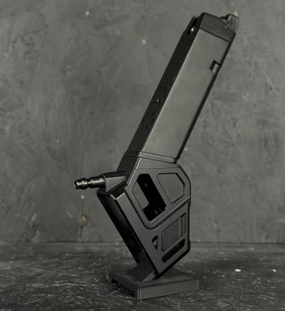 T1P CNC Angled HPA Adapter - 2 in 1 GLK + CAPA - Blackout Edition