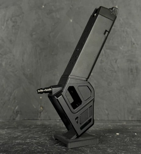 T1P CNC Angled HPA Adapter - 2 in 1 GLK + CAPA - Blackout Edition