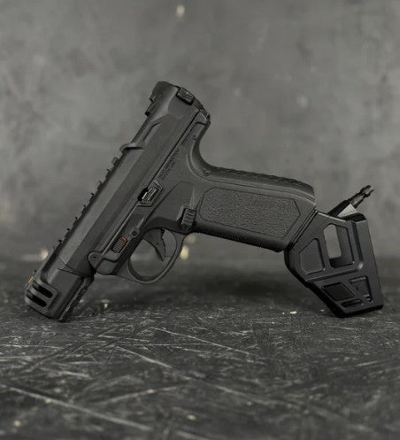 T1P CNC Angled HPA Adapter - 2 in 1 GLK + CAPA - Blackout Edition