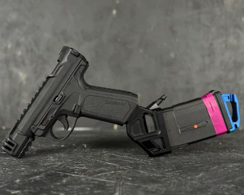 T1P CNC Angled HPA Adapter - 2 in 1 GLK + CAPA - Blackout Edition