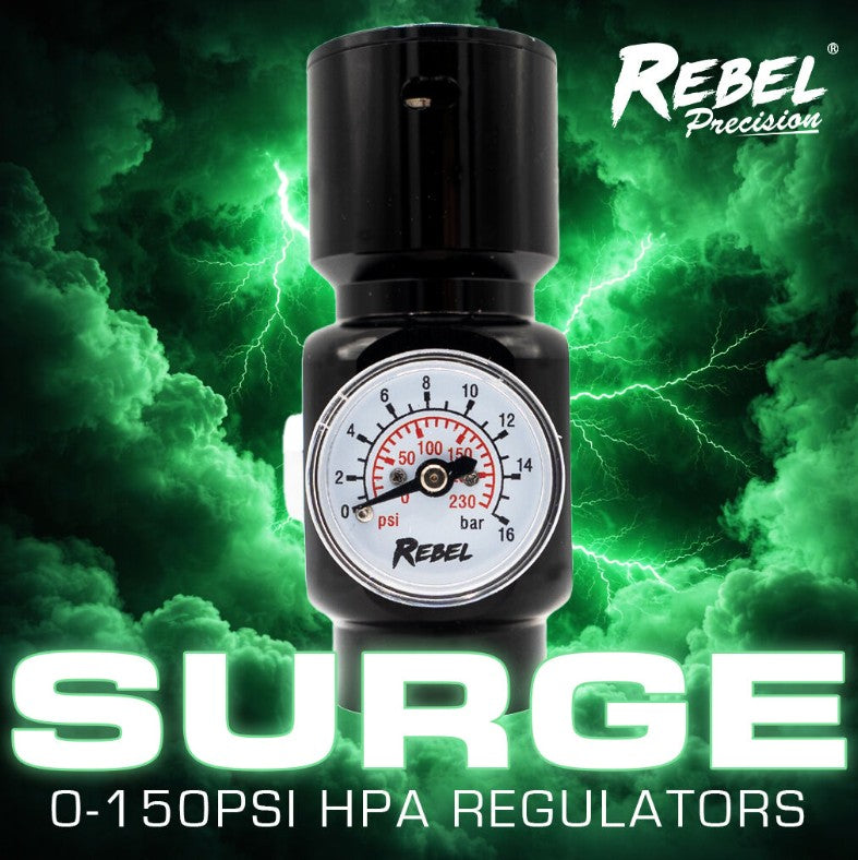 Rebel Surge HPA Regulator (0-150psi Double Output)