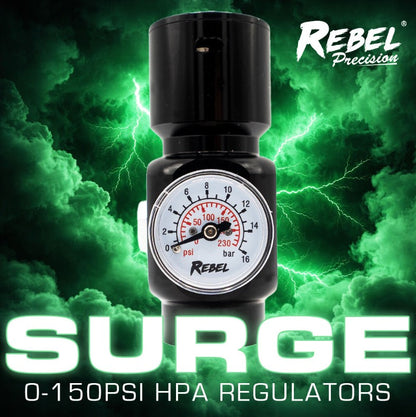 Rebel Surge HPA Regulator (0-150psi Double Output)