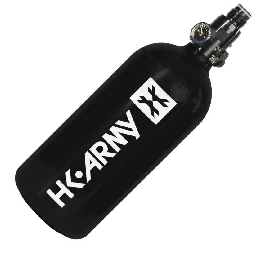HK Army 48ci 3K Aluminum HPA Tank w/ Regulator - Black (Empty)