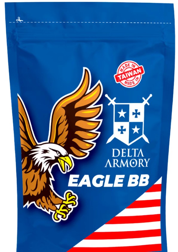 Delta Armory Tracer BIO EAGLE™ BBs; 1KG Bag