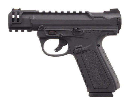 Action Army Ruger MKII Gas Blowback Pistol (AAP01C - SHORT - Black)