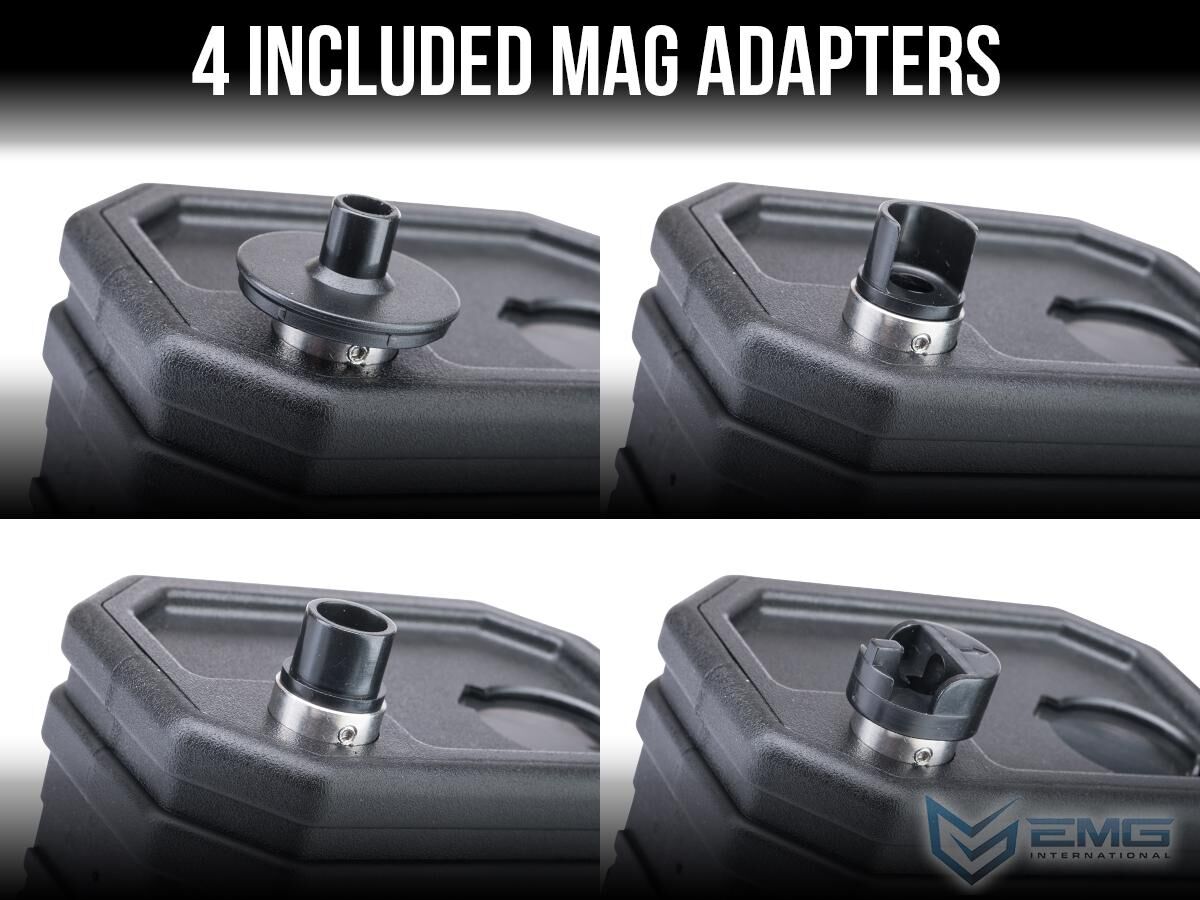 EMG "Autobot" 1400rd LiPo-Powered Automatic Electric BB Loader - Black