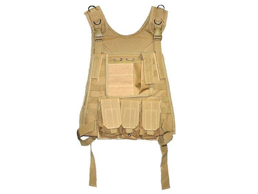 Big Foot - Light Weight MOLLE - Plate Carrier - Vest - Tan