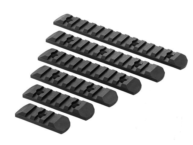 Rebel Keymod/MLOK 6 Piece Polymer Rail Set