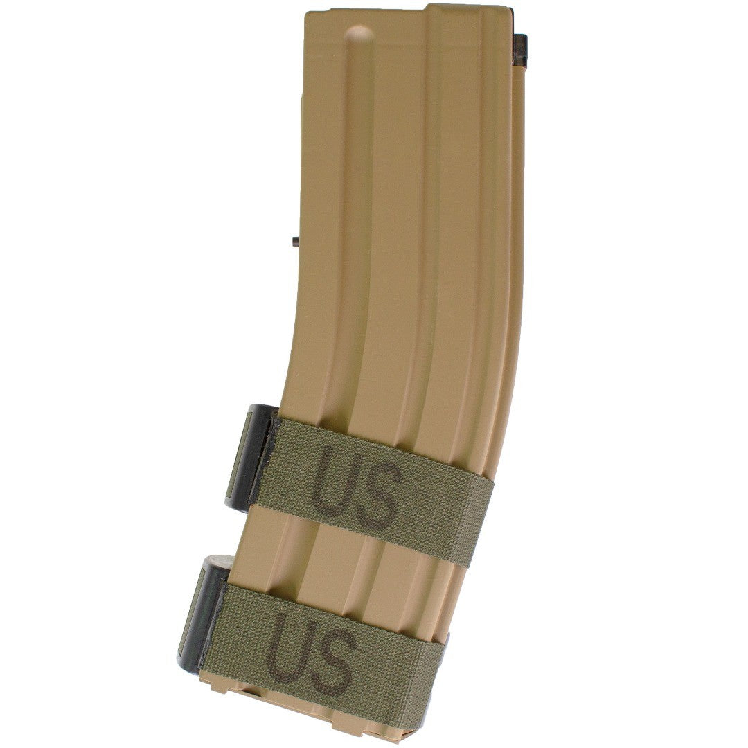 M4 Electric Dual Magazine EXT AEG 1200R (Ultra-Cap|Auto-Button) (Tan)