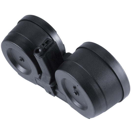 MP5 DBL-Drum Magazine AEG 2500R (Drum|Auto-Button) (Black)