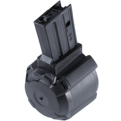 M4 LP-Drum Magazine AEG (Tokyo Marui) 1200R (Drum|Auto-Sound) (Black)