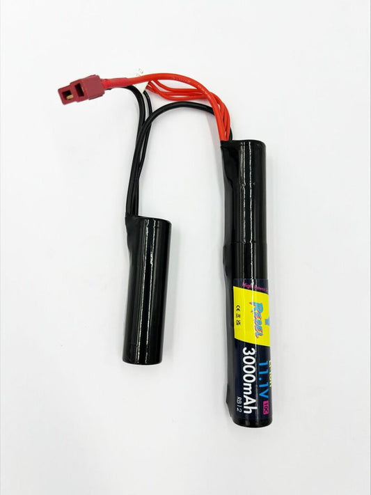 Rebel Battery - 3000mAh Li-Ion 11.1V 10C Nunchuck - Deans