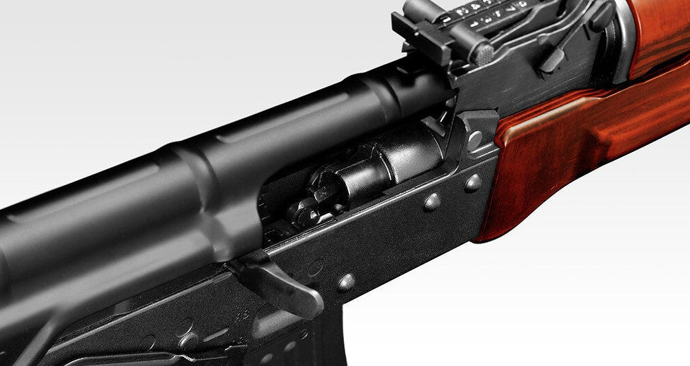Tokyo Marui AKM Gas Blowback Rifle - Black/Wood