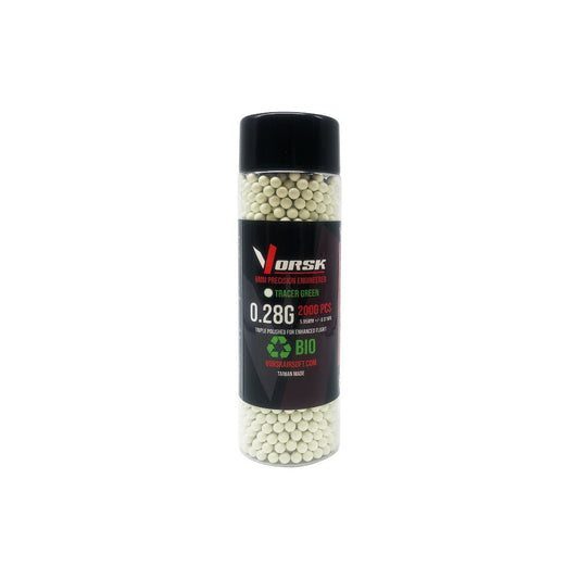 VORSK Bio Tracer Green 0.28g 2000rd Bottle