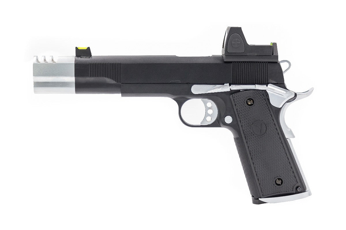 VP-X + RDS GBB Pistol (Black) (Silver Match)