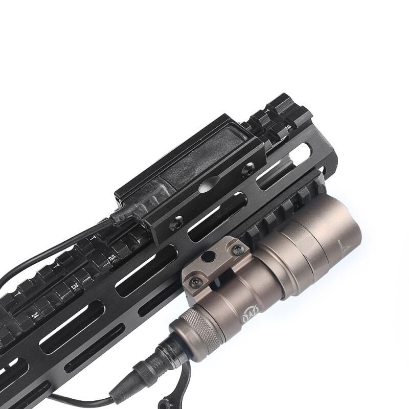 Rebel Picatinny CNC Pocket Panel for Flashlight Pressure Pad