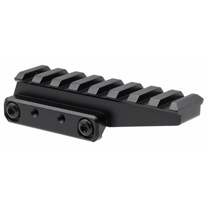 Rebel Aluminium FAST Optics Riser Mount Red Dot Rail Mount - Black